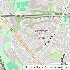 Map of Carlisle, Cumbria