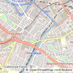 Map of Birmingham
