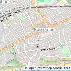Map of Bournemouth