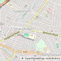 Map of Belfast