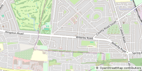 Map of East Yorkshire