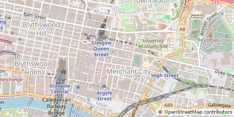 Map of Glasgow