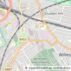 Map of Willesden, London