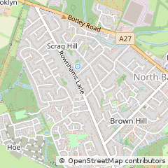 Map of Southampton, Hampshire