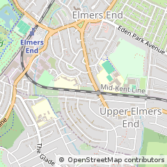 Map of Beckenham