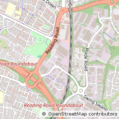 Map of Basingstoke, Hants