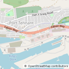 Map of Swansea