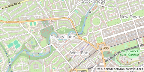 Map of Edinburgh