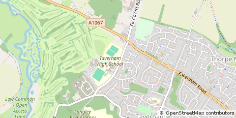 Map of Norwich, Norfolk