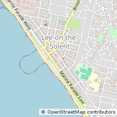 Map of LEE on Solent, Hants