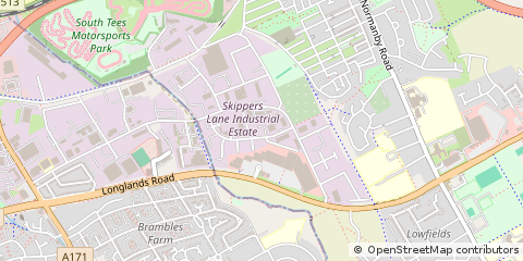 Map of Middlesbrough