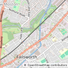 Map of Manchester