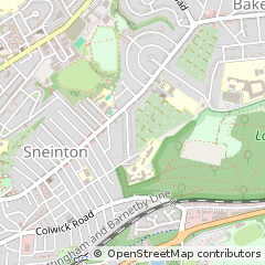 Map of Nottingham