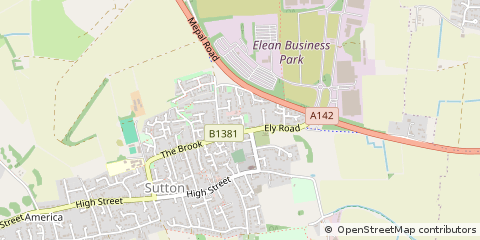Map of ELY, Cambs