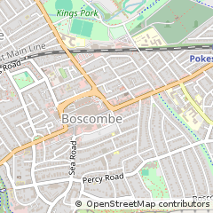 Map of Bournemouth