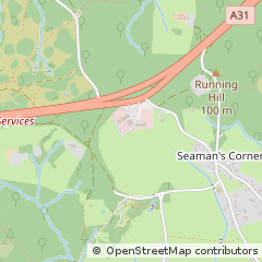 Map of Lyndhurst, Hampshire
