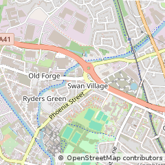 Map of West Bromwich
