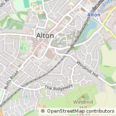 Map of Alton, Hampshire