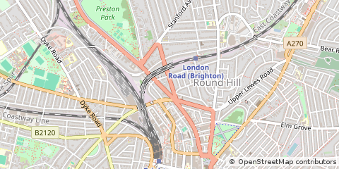 Map of Brighton