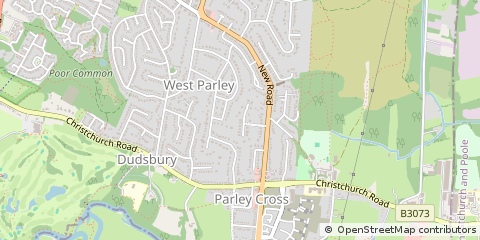 Map of Ferndown
