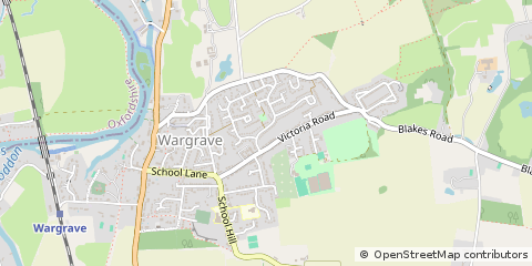 Map of Reading, Berkshire