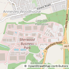 Map of Nottingham