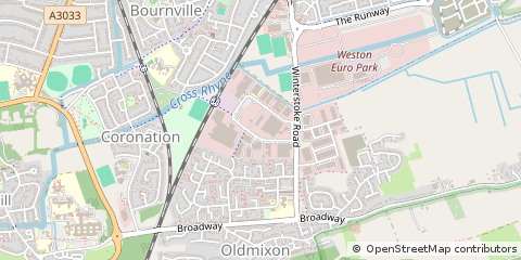 Map of Weston Super Mare