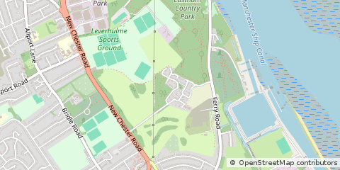 Map of Wirral, Merseyside