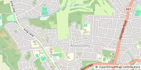 Map of Leeds