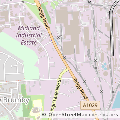 Map of Scunthorpe, North Lincolnshire
