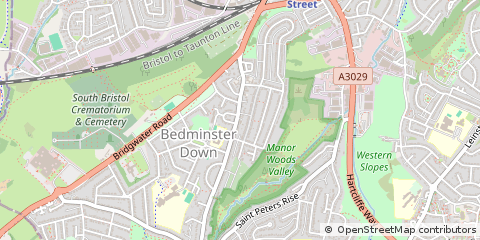 Map of Bristol