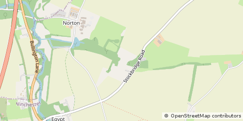 Map of Winchester