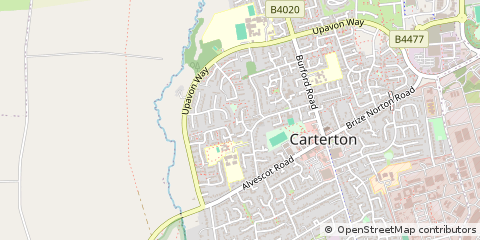 Map of Carterton