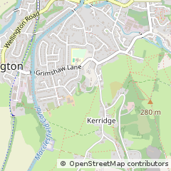Map of Macclesfield, Cheshire