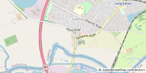 Map of Nottingham