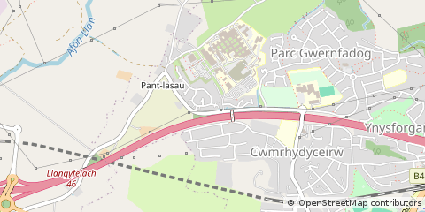 Map of Swansea