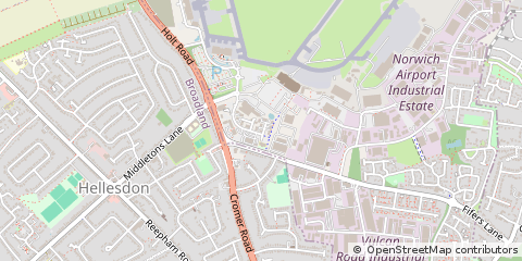 Map of Norwich, Norfolk