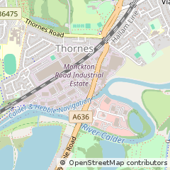 Map of Wakefield
