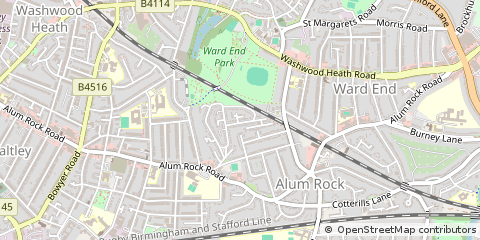 Map of Birmingham