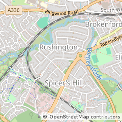 Map of Southampton