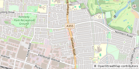 Map of Slough