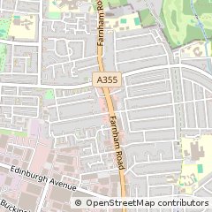 Map of Slough