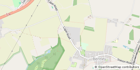 Map of Ipswich, Suffolk