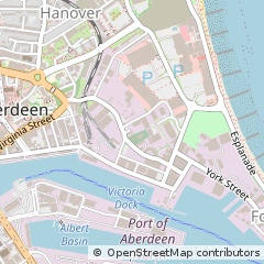 Map of Aberdeen