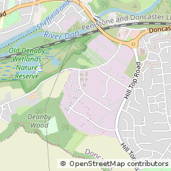 Map of Doncaster