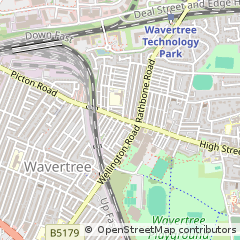 Map of Liverpool