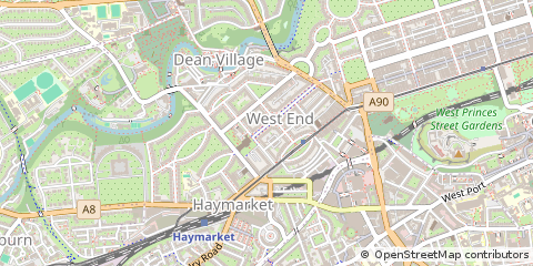 Map of Edinburgh