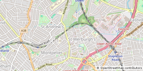 Map of Bristol