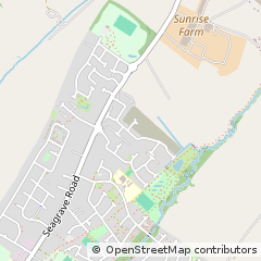 Map of Loughborough, Leicestershire