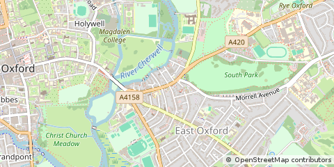 Map of Oxford